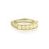 princess cut yellow diamond ring with balanced, comfortable Euro shank band, side view <span class='visuallyhidden'>Call, text 323-404-2959 for shopping help.</span>